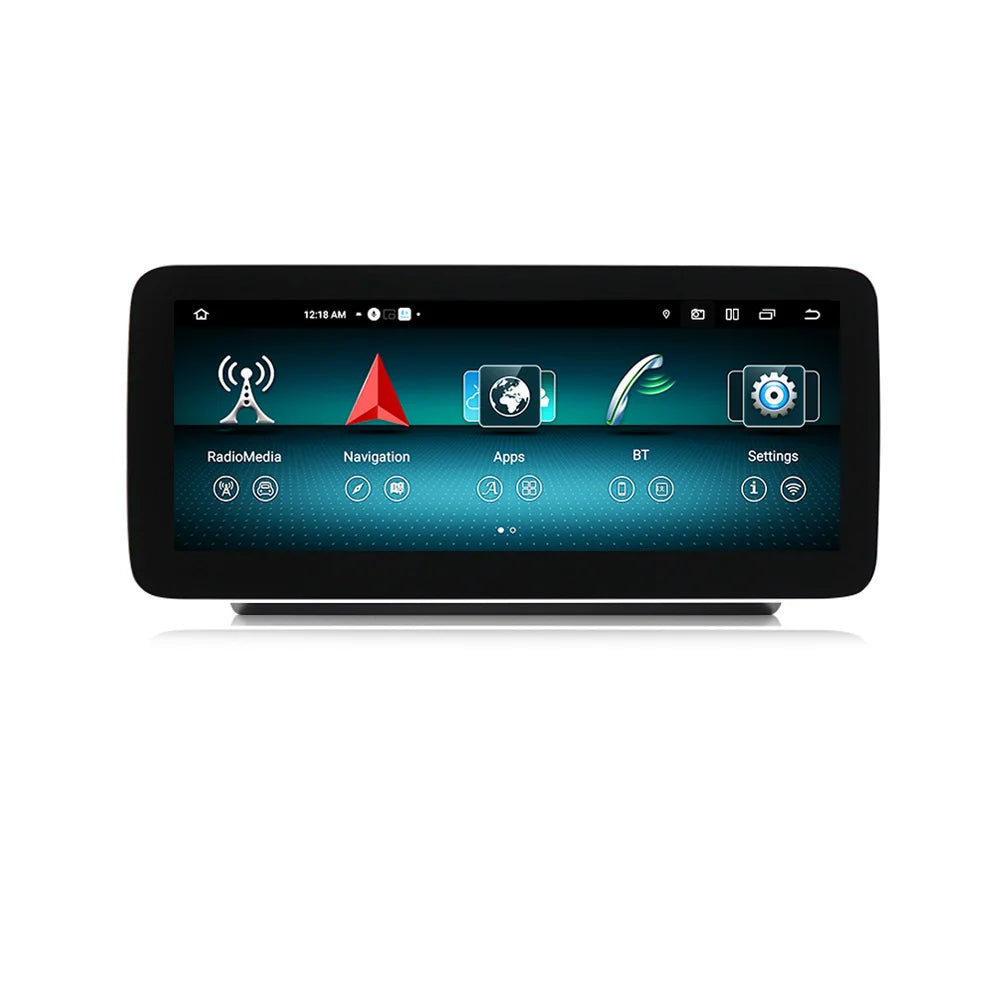 NaviFly Android 14 Auto Car GPS Navigation Stereo Radio For Mercedes-Benz C-Class W205 GLC X253 V-Class W446 Wireless CarPlay 4G