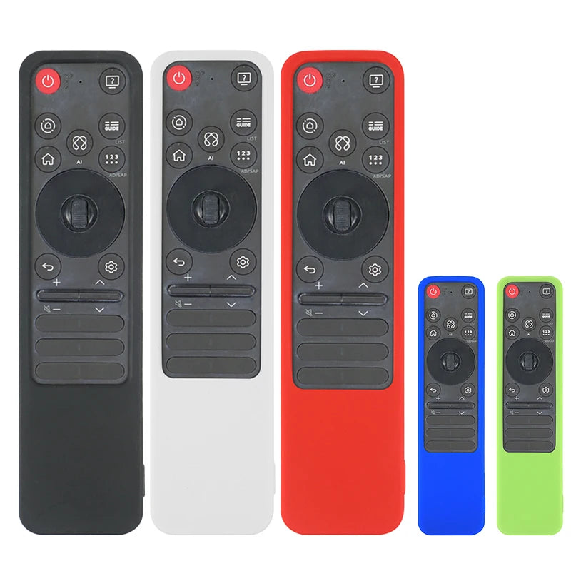 Shockproof remote control silicone protective case compatible with MR25GA AKB76046603 AKB76046605 AKB76046607 spare parts