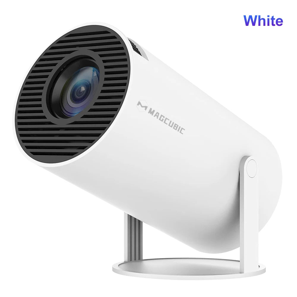 Magcubic Mini Projector Support 4K 720P with Dual Band WIFI6 5G Wireless Android 11 290 ANSI 180° Rotatable Video HY300 Pro