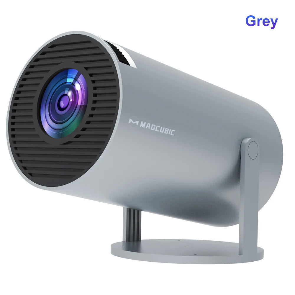 Magcubic Mini Projector Support 4K 720P with Dual Band WIFI6 5G Wireless Android 11 290 ANSI 180° Rotatable Video HY300 Pro