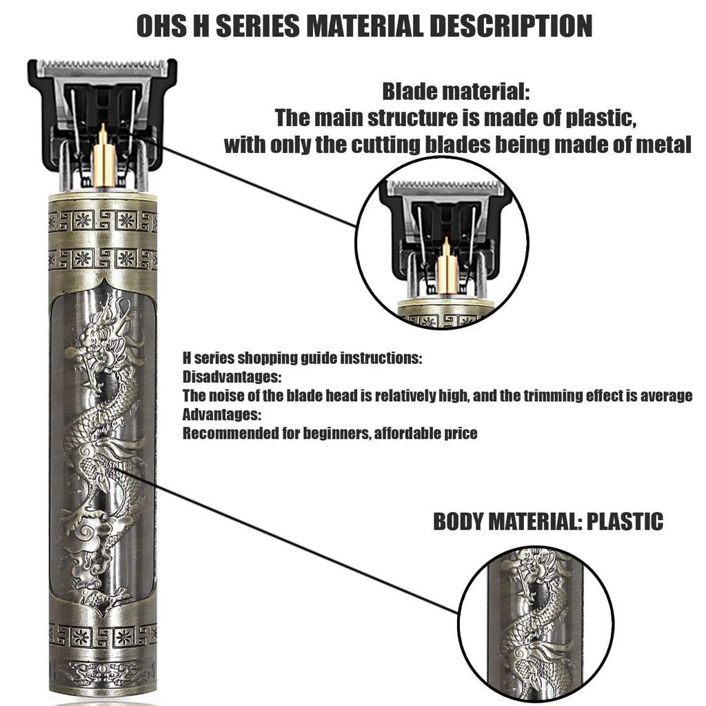 T9 Cordless Electric Hairber Shaver Hair Trimer Home Appliances Travel Barber Razors Shaving Machine for Men Trimmer Man