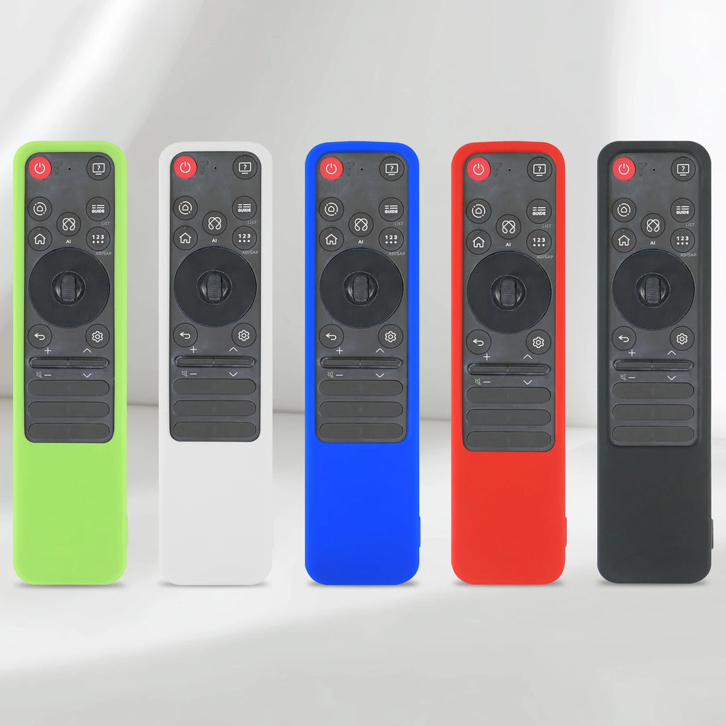 Shockproof remote control silicone protective case compatible with MR25GA AKB76046603 AKB76046605 AKB76046607 spare parts