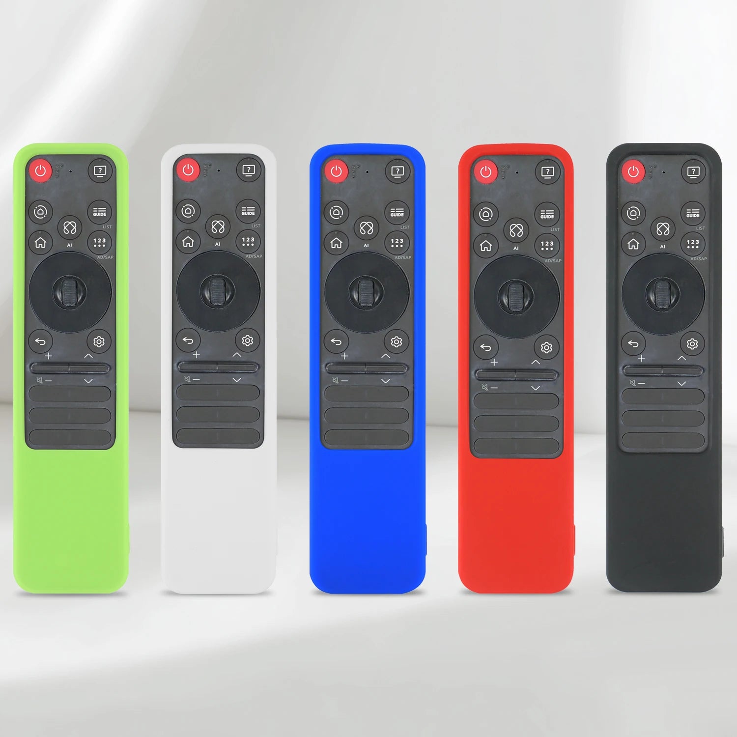 Shockproof remote control silicone protective case compatible with MR25GA AKB76046603 AKB76046605 AKB76046607 spare parts